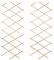Small or Large Expanding Natural Brown Extendable Wooden Trellis Climbing Plants Fence Panel Screening Lattice (2X Large 180cm x 90cm)