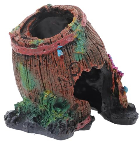 Happyyami Lizard Hideouts Versteck Für Reptilien Dekoration Resin Für Terrarien Für Schildkröten Echsen Und Andere Haustiere Komfortables Habitat