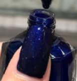 Blue Nail Polish Glitter Nail Varnish, Navy Royal Blue Nail Polish, Quick Dry Summer Shimmer Metallic Sparkly Holographic, Long Lasting Non-toxic No UV Needed DIY Nail Art Manicure for Women