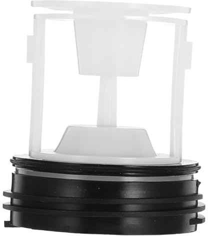 Artibetter Tapón Desague Lavadora de Abs Fácil Instalación Filtro Integrado y Diseño Antileak para Tubería de Drenaje de Lavadora para Desagüe de Suelo 2 Orificios