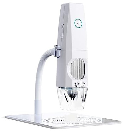 WiFi-elektronmikroskop 2MP 1080P USB-mikroskop For Telefondator Anslutning Av Mikroskop Fotovideotagning Med 8 LED-lampor