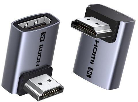 UGREEN Adattatore HDMI 2.1 Maschio a Femmina 8K 60Hz HDMI Gradi 90 e 270
