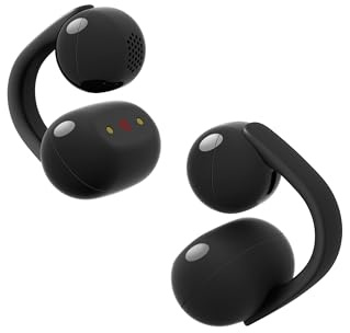 Sony Nuevo LinkBuds Clip Auriculares Open-Ear, cómodo diseño con Clip, 3 Modos de Escucha, IPX4, Llamadas nítidas, 37 Horas de batería, Asistente de Voz con IA, Control táctil, iOS y Android, Negro