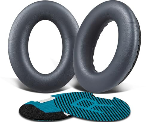 SoloWIT® Coussinets d'oreille, Oreillette de Remplacement pour Bose QuietComfort 15 QC15 QC25 QC2 QC35/ SoundTrue & SoundLink Ae2 Ae2i Ae2w Casque Circum-aural