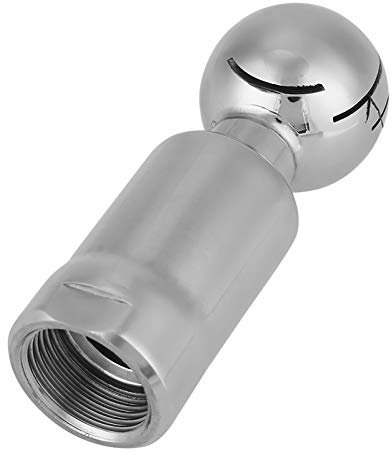 Boule de pulvérisation rotative en acier inoxydablePour nettoyer et lubrifier10 cm de longUtilisation en acier inoxydable