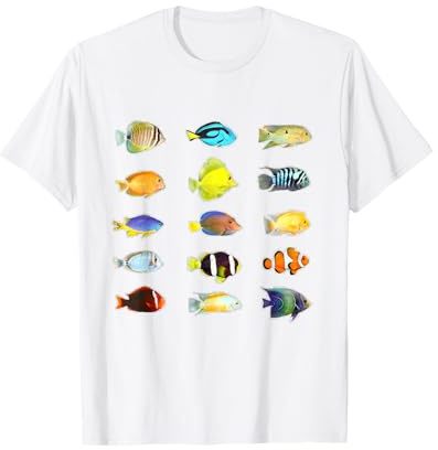Camisa de pescado para niñas, camisa de pescado para niños, peces para mujeres Camiseta
