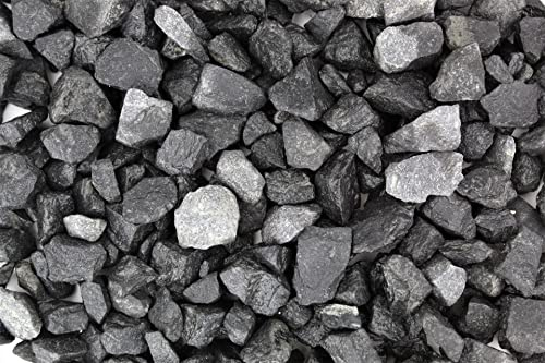 Dekorativ grus 1 kg basalt splitt tvättad korn 12–16 mm grus trädgårdsgrus dammgrus dekorativa grus dekoration vägstenar dekorativ grus