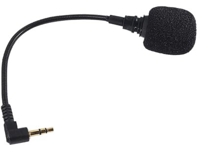 Headphone Mic Attachment - Flexible Dynamic Mic Replacement 3.5mm Microphone - Protable Microphone Headset Accessories For Remote Work, Video Conferencing