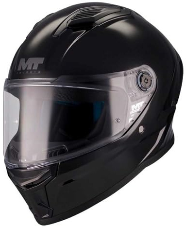 MT HELMETS Stinger 2 – Casco Moto Integral Deportivo con Pantalla Antivaho Compatible con Pinlock, Visor Solar Full Vision, Interior Lavable y Calota HIRP | Homologado ECE 22.06 & DOT