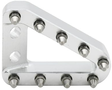 bromsok Motorcykel bakbromspedal stegplatta spets passar för KTM EXC EXCF SX SXF XCF XCW TPI 125 150 200 250 300 350 400 450 500 2008-2023(Style B Silver)