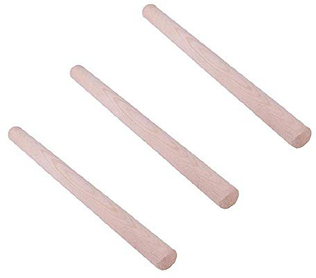 GOSONO 3pcs Acoustic Cello Soundpost Sound Post Column Speaker Spruce Wood 180mm for 4/4 3/4 Cellos Cello Accessories