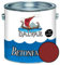 Halvar Betonfarbe/Bodenbeschichtung SEIDENMATT Rot RAL 3000-3031 Fassadenfarbe (5 L, RAL 3011 Braunrot)