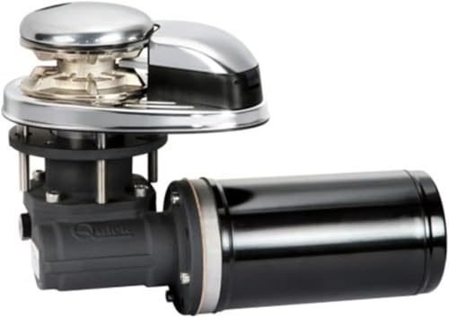 Quick Treuil Guindeau Windlass Winch CL1 500 W – Barbotin Chaîne de 6 mm sans cloche – Bateau pneumatique voile