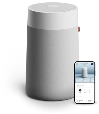 BLUEAIR Blue Pure 311i Max Smart Air Purifier for Medium Rooms up to 1,800 Sq Ft HEPASilent Air Cleaner for Pets Allergies Smoke & Dust WiFi Air Purifier with Auto Mode Quiet Air Purifier for Bedroom