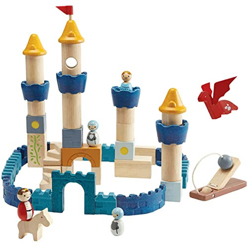 PlanToys Holzbausteine Burg