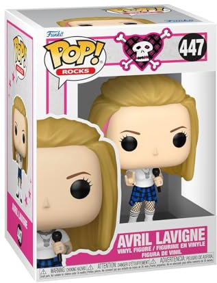 Funko Pop! Rocks: Avril Lavigne - Girlfriend - Vinyl-Sammelfigur - Geschenkidee - Offizielle Handelswaren - Spielzeug Für Kinder und Erwachsene - Music Fans - Modellfigur Für Sammler und Display