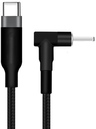 SUMMITDRAGON Fast Speed Charging USB C To 4.0x1.7mm Adapter Cable For Notebook 20V 5A Power Lines With Braided Exterior