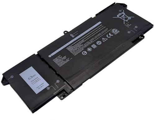 63Wh 7FMXV Laptop Batteri för Dell Latitude 5320 7320 7420 7520 2-in-1 (Inkompatibelt med 7320 Avtagbar), TN2GY 9JM71 4M1JN 1PP63 HDGJ8 MHR4G4 P134G001 P135G001 P138G001