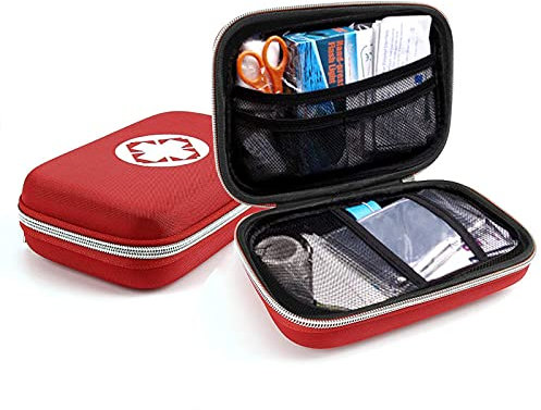 Nylon Erste Hilfe Set - Kompakte und leichte Erste Hilfe Tasche für den Notfall zu Hause, im Büro, im Auto, im Freien, Auf Dem Boot, Beim Camping, Wandern