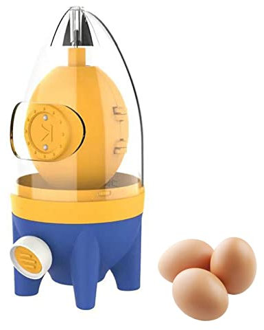 FIYSON Egg Shaker,Manuelle Eierschüttler Tragbarer Goldenes Ei Eiermacher,Eigelb Eiweiß Mixer,Eiweiß- und Eigelb-Spinn-Mixer mit Zugseil zur Herstellung von hart gekochten goldenen Eier