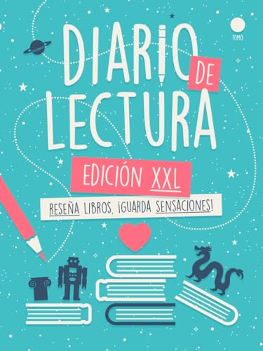 Diario de Lectura XXL (Gama Ocean): Reseña libros. Guarda sensaciones. ¡Para 100 Libros, con Curva de Interés y Biblioteca Visual!