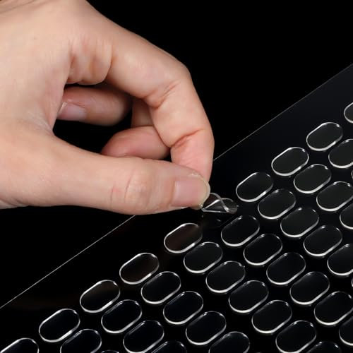 600 Stück Doppelseitige Klebepunkte, Rund Transparente Klebende Aufkleber Abnehmbare Wasserdichte Punktaufkleber Doppelseitige Kleine Klar Klebepads für Poster Ballon Feiertagsdeko DIY(13x8mm)