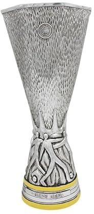 Housunzi Europa Football League Trophy Replica Soccer Champions Cup Trophies Fans Collectibles Sports Tournaments Souvenir Office Club Display Ornaments,44cm