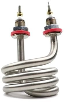 Supkancl Elemento Calefactor eléctrico en Espiral SUS304 M16, 220 V, 2,5 kW, for Calentador de Agua de inmersión de Rosca for Tanque de destilación y elaboración de Cerveza.