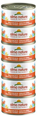 almo nature Megapack Katzenfutter nass - Huhn mit Kürbis - 6er Pack (6x70g)