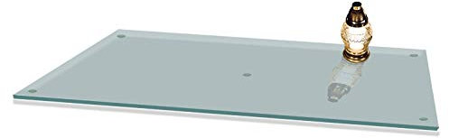 TMK Plaque en verre pour lanterne funéraire - 90 x 52 cm