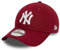 New Era New York Yankees MLB League Essential Weinrot Verstellbare 9Twenty Cap - One-Size