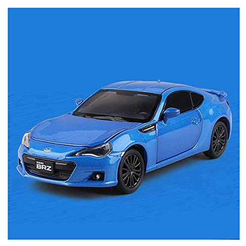 DRModel Motorfahrzeuge Replika Auto 1/32 Für Subaru BRZ Simulation Diecast Sportwagen Modell Sound Light Kinder Spielzeugfahrzeuge Originalgetreue Nachbildung (Color : Blue), darong001