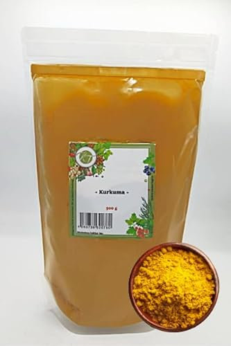 K T 1000 g Kurkuma Pulver Curcuma Kurkumin Gelbwurz gemahlen - 1A Qualität