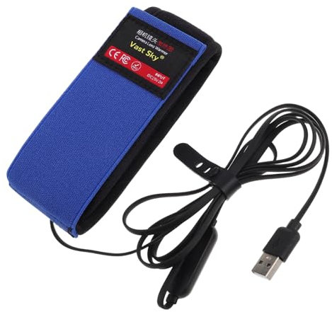 HOMSFOU Calentador De Cinta Desempañante De Lente De Cámara Cinta Calefactora De Lente De Cámara Tira Calentadora De Lentes Accesorios De Cámara Correa Calentadora De Lentes Preservación