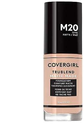 COVERGIRL TruBlend Matte Made Liquid Foundation, Warm Beige