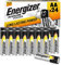 Energizer Piles AA, Alkaline Power, Lot de 24, Pile alcaline