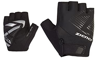 Ziener Herren CURDT Fahrrad-/Mountainbike-/Radsport-Handschuhe | Kurzfinger - atmungsaktiv/dämpfend, Black, 11