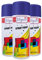 Elegant Spray Paint – Dark BLUE – 400ML – PACK OF 3, 3-Pack (400ML x 3 Pcs) – All Weather Multipurpose DIY Paint – Rich Color for Metal & Wood – Durable & Corrosion Resistant - Perfect for Outdoor Use