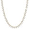Michooyel Herz Tennis Halskette, Tenniskette Damen, Iced Out Kette Diamant Zirkonia Choker Silber Tennis Chain Necklaces Heart (Golden, Silbrig)