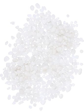 Abaodam Piedras De De Colores para Acuario Piedra De Vidrio Transparente para Plantas Kit De Decoración para Pecera