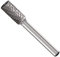HAUTMEC Tungsten Carbide Rotary Burr Bit – 1/4 Shank, Double Cut Tungsten Rotary File for Die Grinder, Professional Grade, Suit for Metal Carving, Grinding, Engraving & Deburring - HT0197