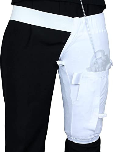 Katheter-Beinbeutel-Halter, Urin-Beinbeutel-Halter Abdeckung mit Gürtel, Foley Beinbeutel Hülse für Inkontinenz Urinbeutel. (M)