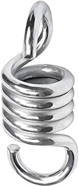 Fengtaike Muelle de columpio para porche, 1000 libras de capacidad de peso, hamaca de primavera, bolsa pesada para silla de huevo batiente, columpio para porche