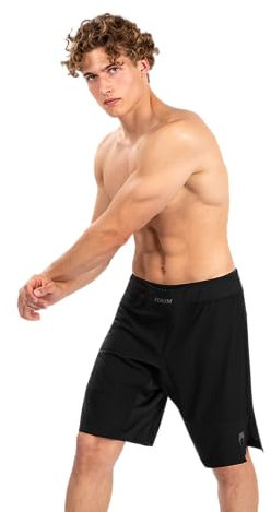 Venum Herren G-fit Air Kampfshort Shorts, Schwarz, M EU