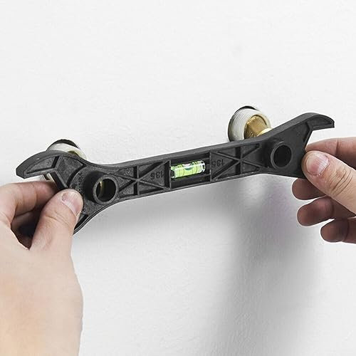 Spirit Level Multi-Purpose Shower Wrench - Plumbing Tool for Positioning & Faucet Installation
