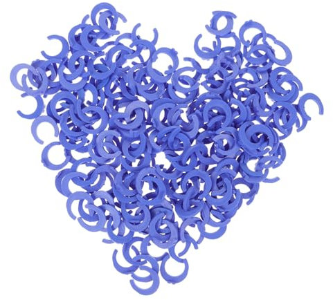Housoutil 200pezzi Filtro d Acqua in Plastica Clip Di Bloccaggio Per Depuratore Morsetti Per Tubi Accessori Per Sistemi Di Filtraggio Pratici Clip Per Filtri d Acqua