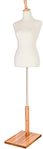 Loywe Schneiderpuppe Weiblich Schaufensterpuppe Damenbüste Schneiderbüste kleiderpuppe Büste Torso Gr.36/38 | 1013W