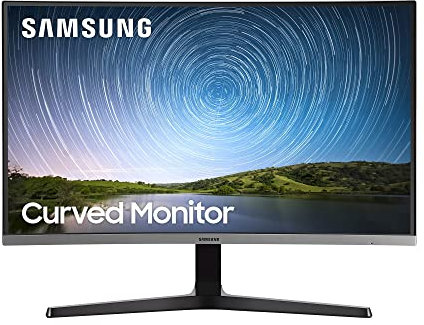 SAMSUNG LC32R502FHRXEN - Monitor Curvo de 32 Full HD, 1920×1080, 4 ms, 60 Hz, FreeSync, LED, 16:9, 3000:1, 1800R, 178°, 250 CD/m², Flicker Free, HDMI, Base en Y, diseño sin Marcos