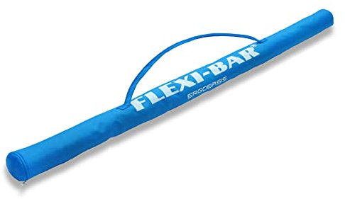 Ergobasis Flexi-Bar Carry Protection Bag, Transport- / Tragetasche mit Reißverschluss und Tragegurt, blau