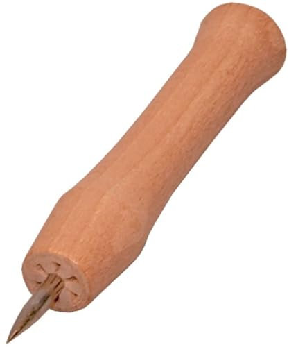 Gravidus Klassischer Dosenlocher aus Buchenholz – Praktisches Küchenwerkzeug für das einfache und sichere Öffnen von Konservendosen, Milchdosen und mehr